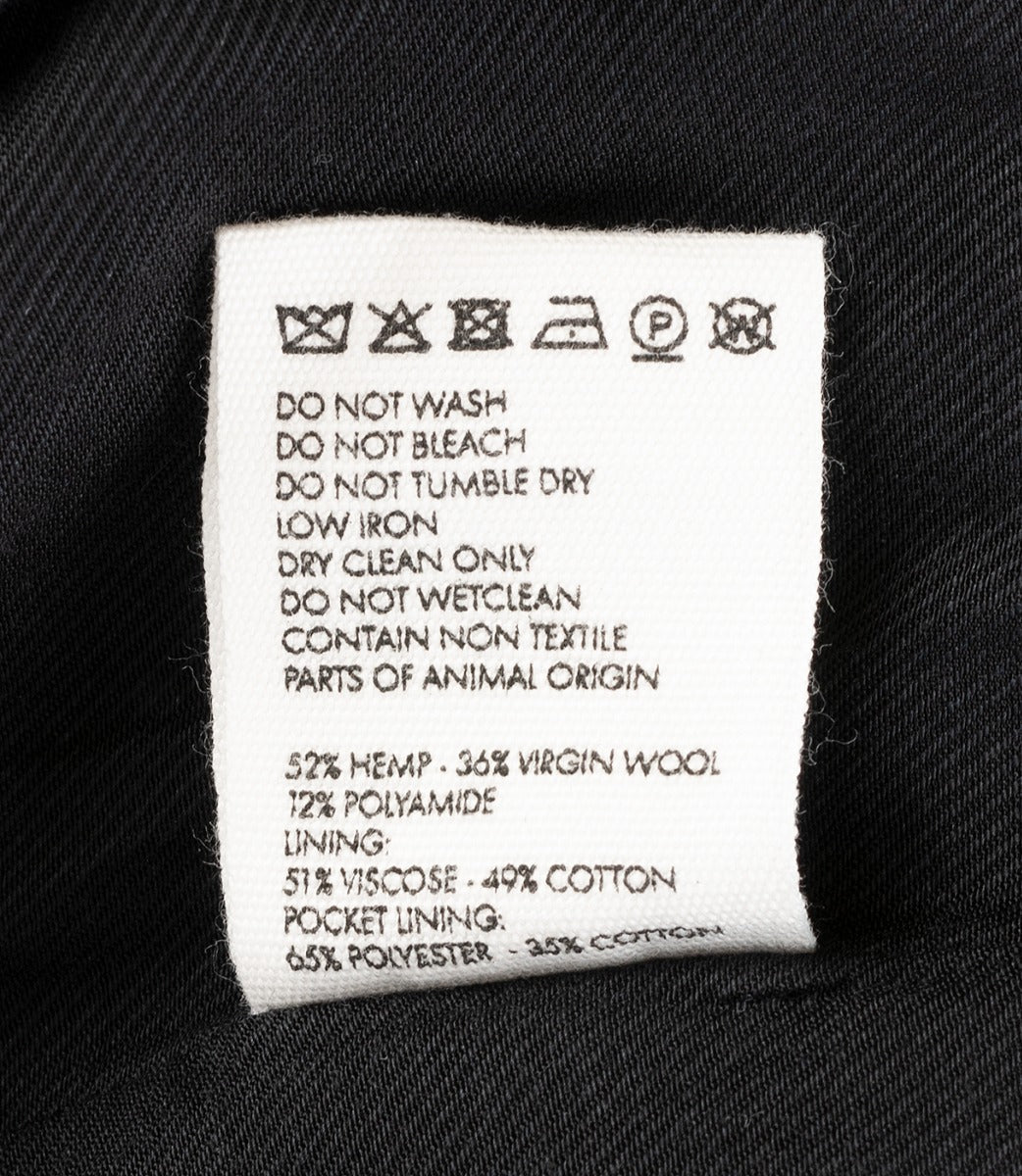 Black La Veste D\'Homme Oversized Blazer