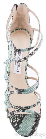 Summit Snake Print Strappy Sandals