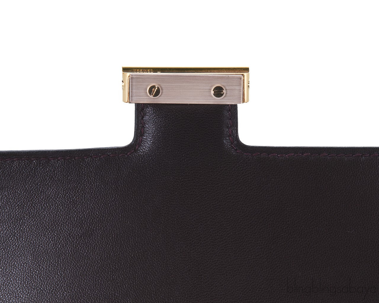 Constance Elan Crocodile Bordeaux
