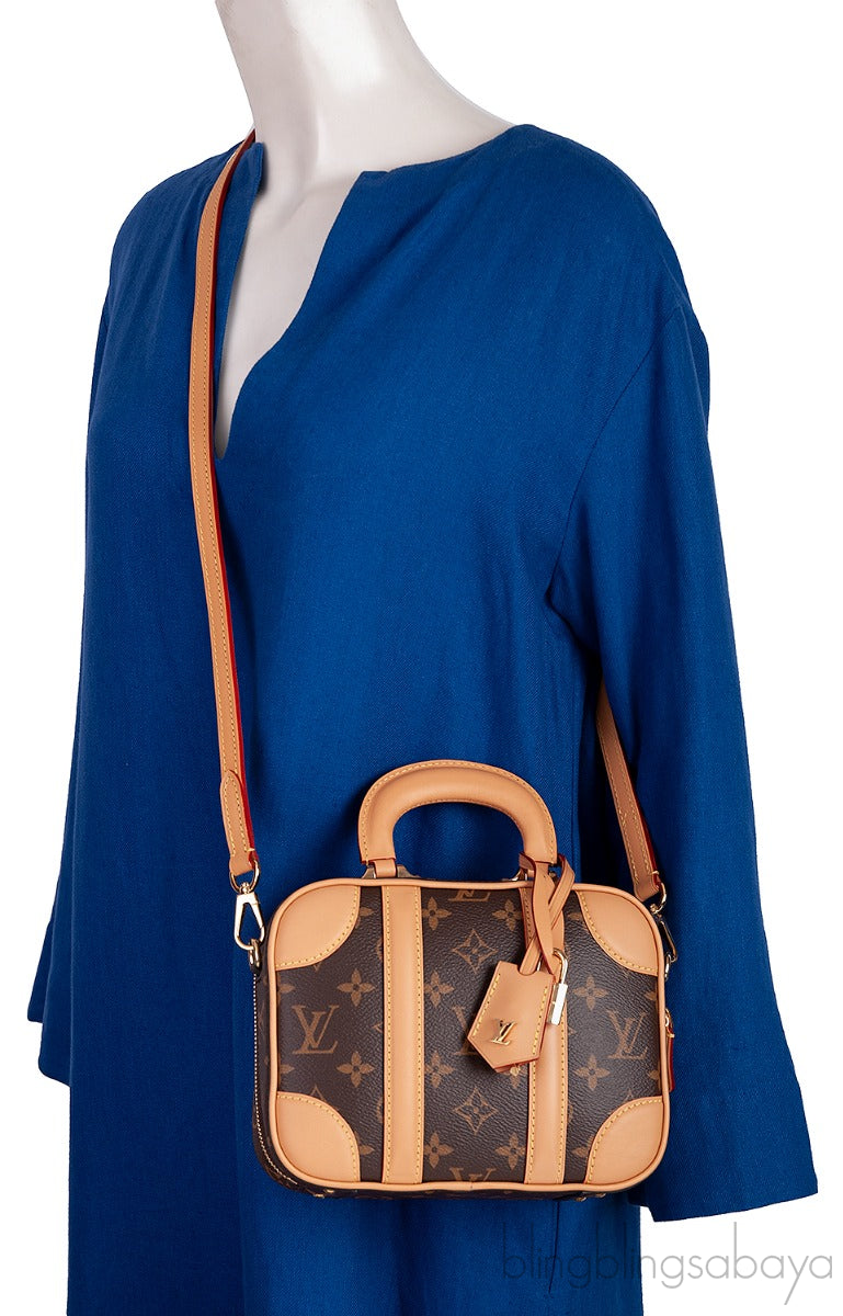 Louis Vuitton BB Mini Luggage Monogram Shoulder Bag