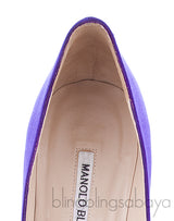 Violet Hangisi Satin Pump