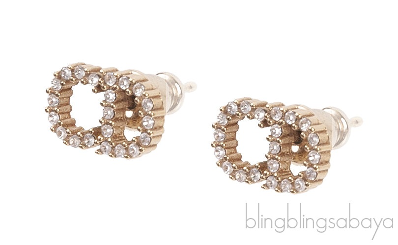 Petit CD Mini Stud Earrings