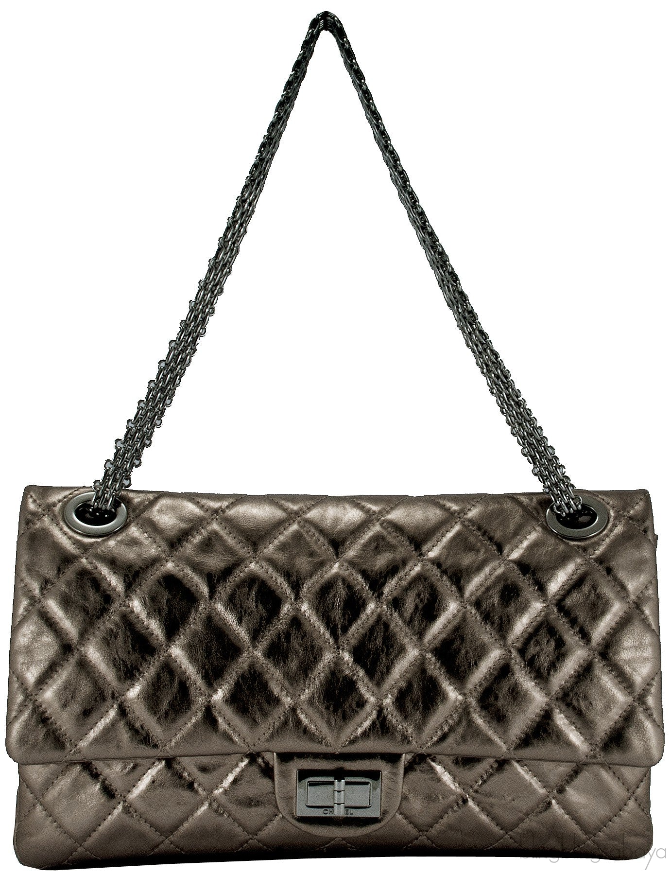 2.55 Reissue Metallic Bronze Flap Bag