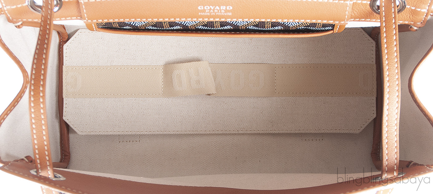 Goyard Black & Tan Routte Suople Bag PM