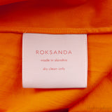 Mandarin Ruched Waist Long Sleeve Dress