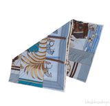 Hermes Carre en Carres Silk Scarf