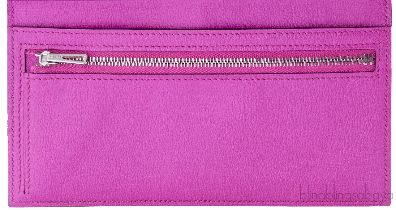 Rose Tyrien Bearn Crocodile Wallet