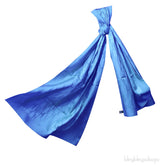 Light Blue H Printed Stole