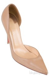 Nude Pointed Toe Heels
