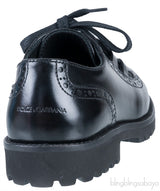 Calzature Stringata Black Shoes