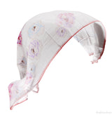 Printed Camellia Off-white Stole