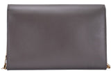 Taupe Chain Louise Clutch Bag