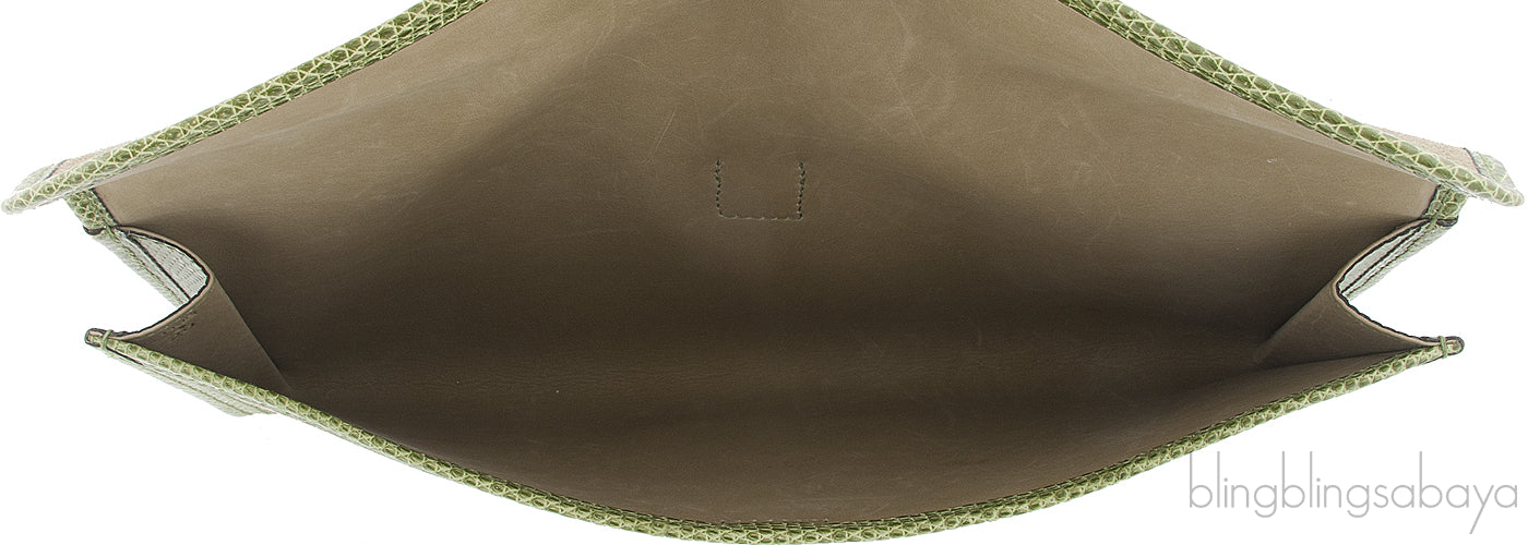 Jige Elan Clutch Suede / Lizard