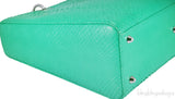 Lady Dior Green Python