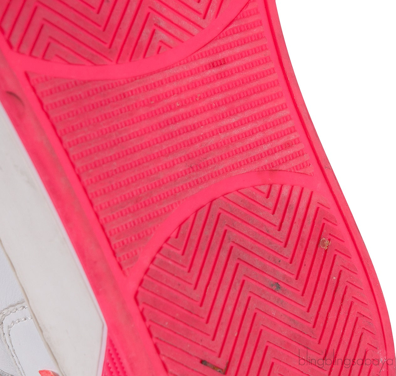 White Neon Multicolor Sneakers