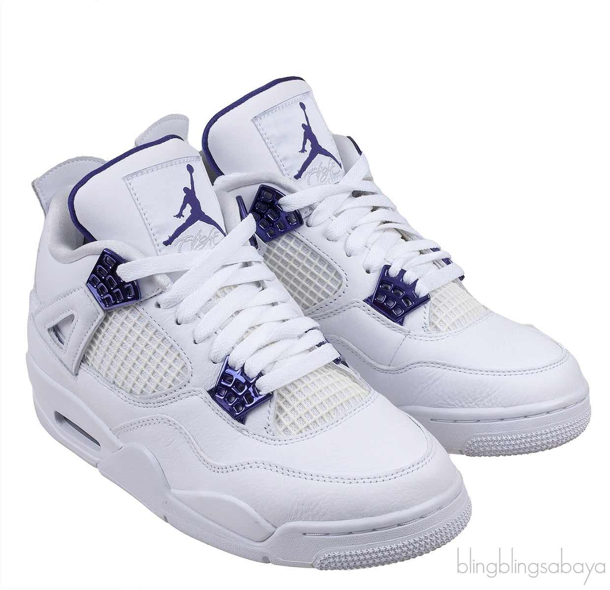 Air Jordan 4 Retro Sneakers Purple