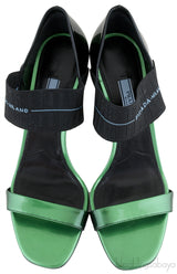 Elasticated Logo Strap Sandals