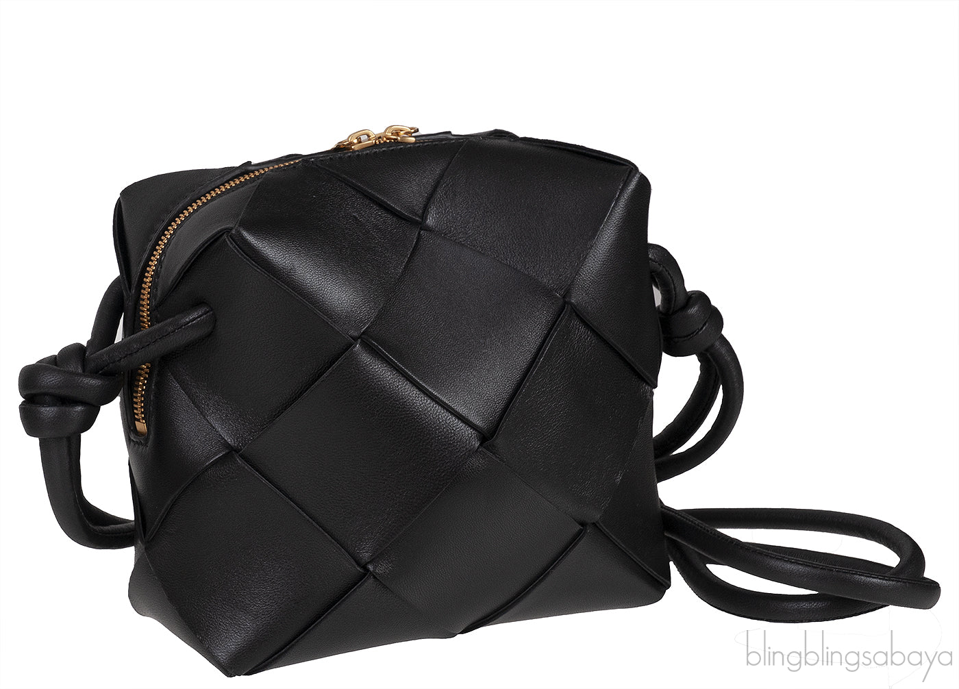 Black Mini Cassette Camera Bag