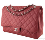 Red Caviar Maxi Flap Bag