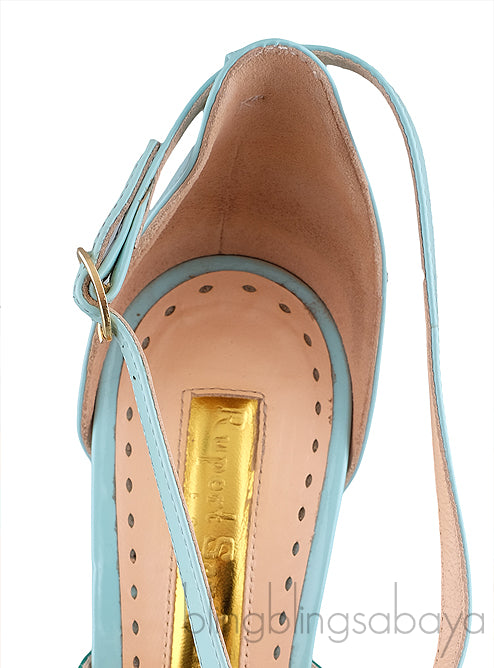 Bi-color Strappy Heels