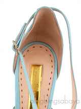 Bi-color Strappy Heels