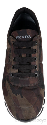 Camouflage Nylon Sneakers