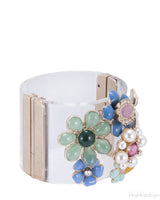 Camelia Garden Floral Bangle