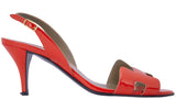Night 70 Red Orange Slingback