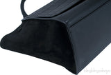 Trapeze Luggage Black Croco Print