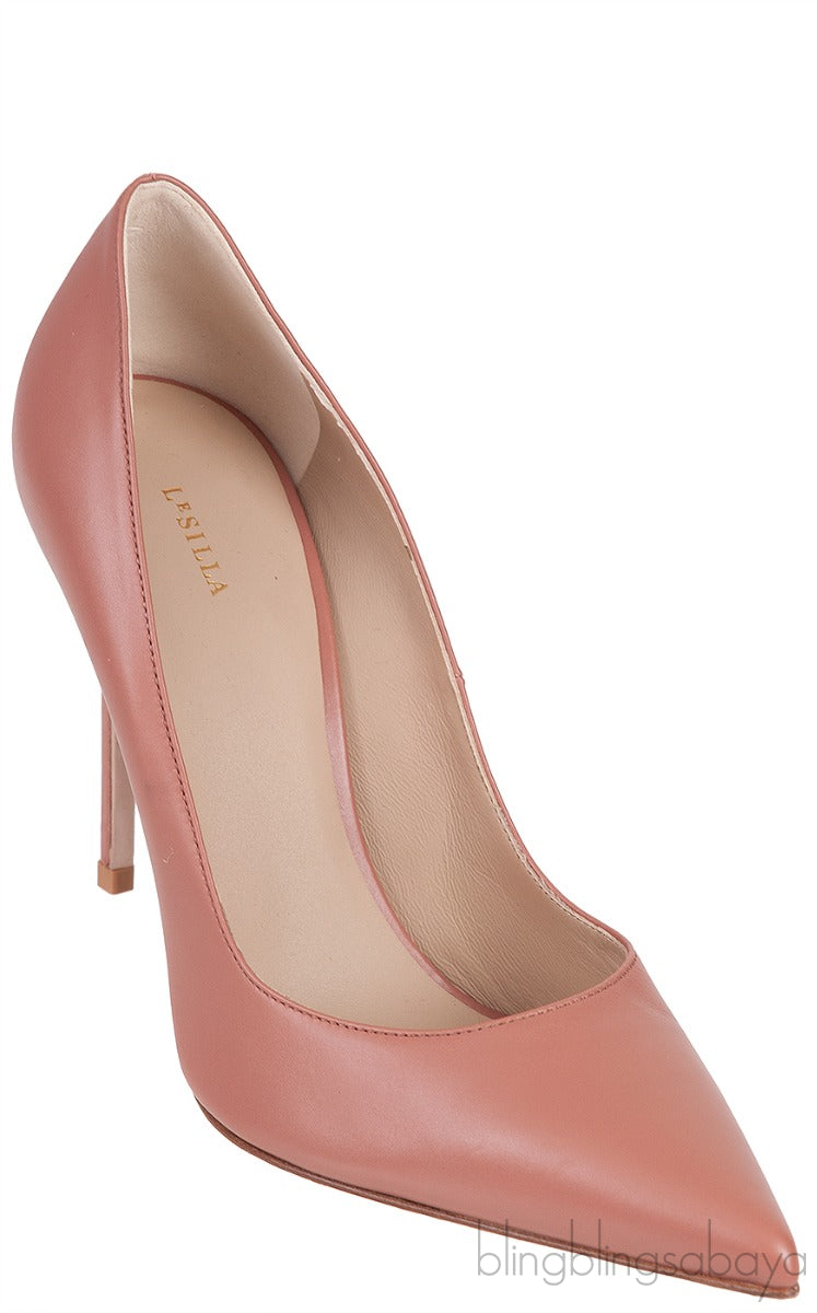 Old Rose Pointed Toe Heels