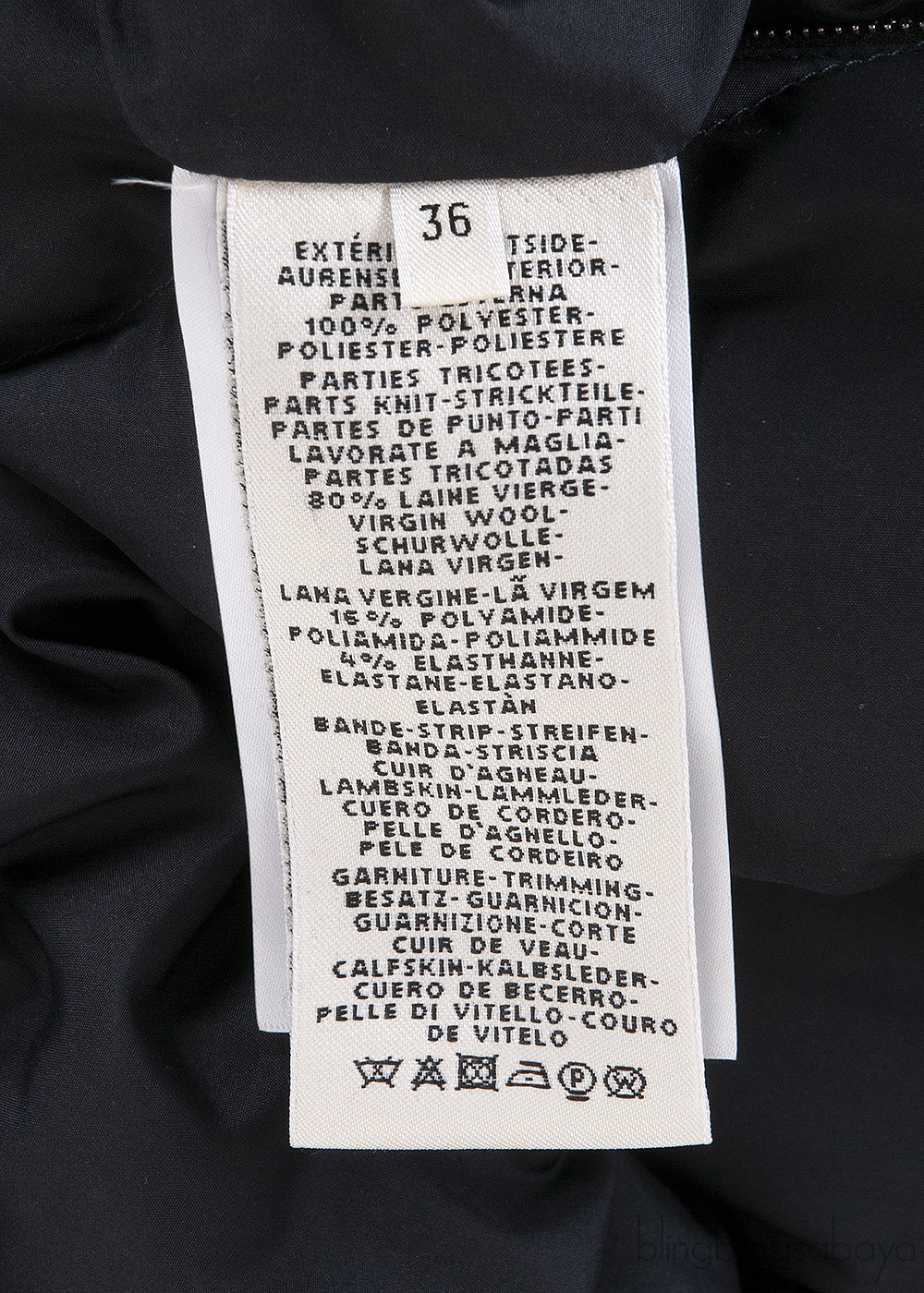 Hermes Reversible Black and Printed Bomber Jacket