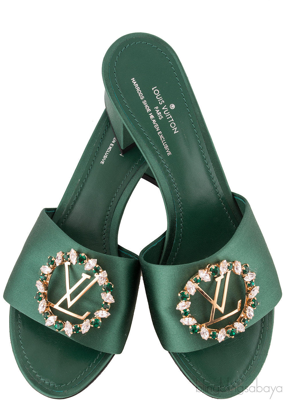 Madeleine Emerald Green Mule