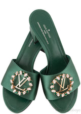 Madeleine Emerald Green Mule