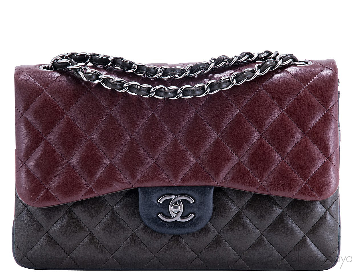 Tri-color Jumbo CC Flap Bag Ltd. Ed.