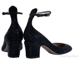 Crystal Bead Embellished Pump