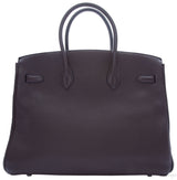 Birkin 35 Chocolate Taurillon Clem