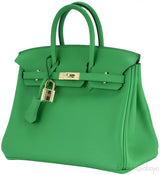 Birkin 25 Bambou Swift GHW