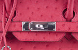 Birkin 35 Ostrich Bougainvillier