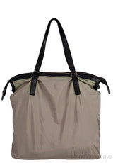 Taupe Nylon Tote bag