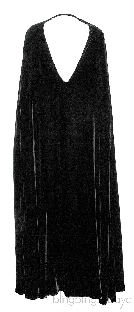 Black Velvet Cape