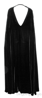 Black Velvet Cape