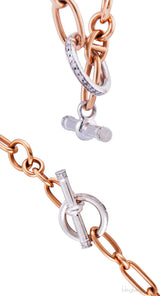 Kelly Diamond Rose Gold Necklace