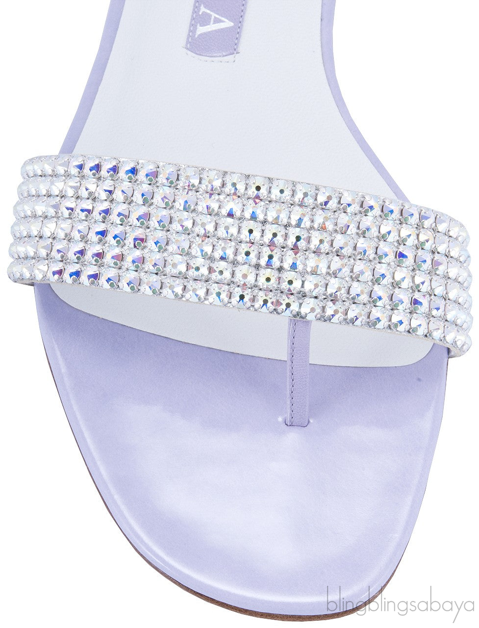 Cassia Lavander Crystal Flat