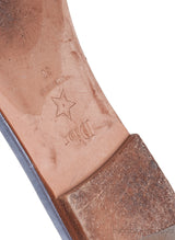 Dway Blue Grey Crystal Flat Slide