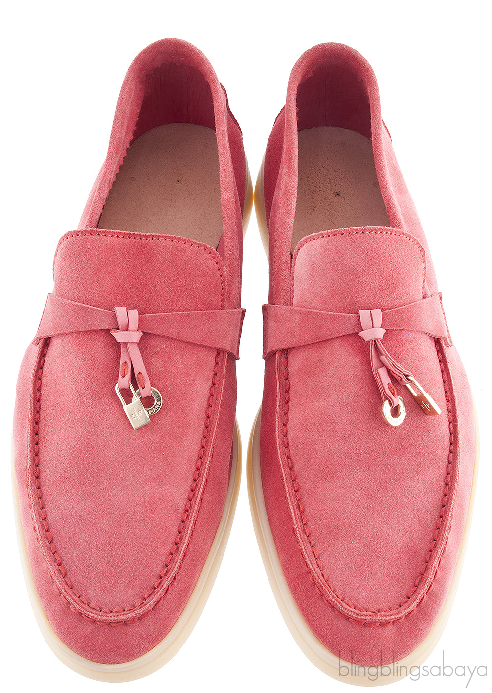 Summer Charms Walk Pinkish Red Loafers