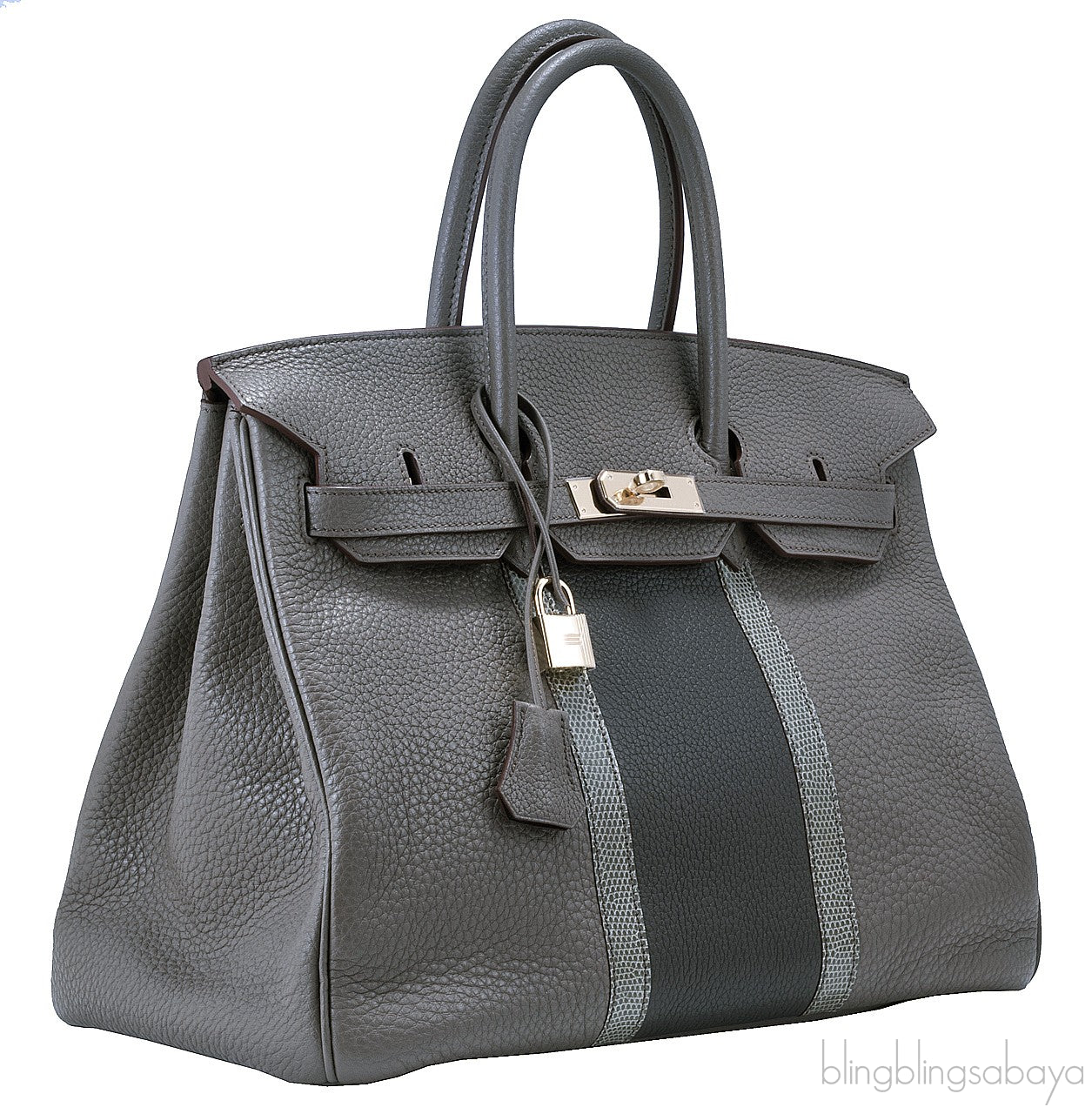Birkin 35 Club Tri-Color Etain