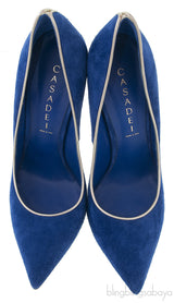 Blue Suede Chic Pump*