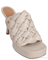 Bottega Veneta The Board Platform Off-White Mule
