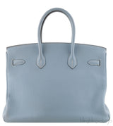 Birkin 35 Blue Lin Togo PHW