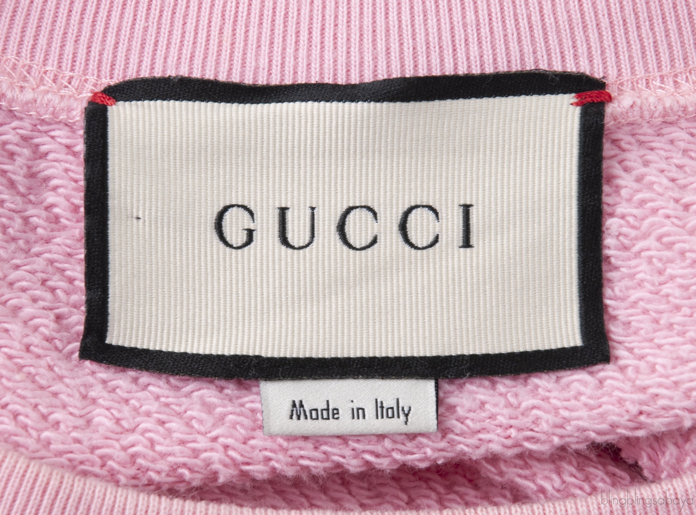 Guccy Pink Sequin Embellished Sweatshirt